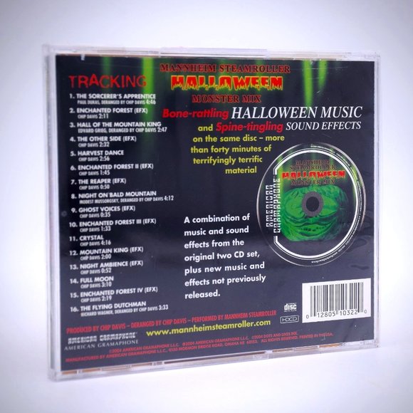 😎 Mannheim Steamroller Halloween CD 2004 Monster Mix American Gramaphone Sealed - Picture 4 of 4